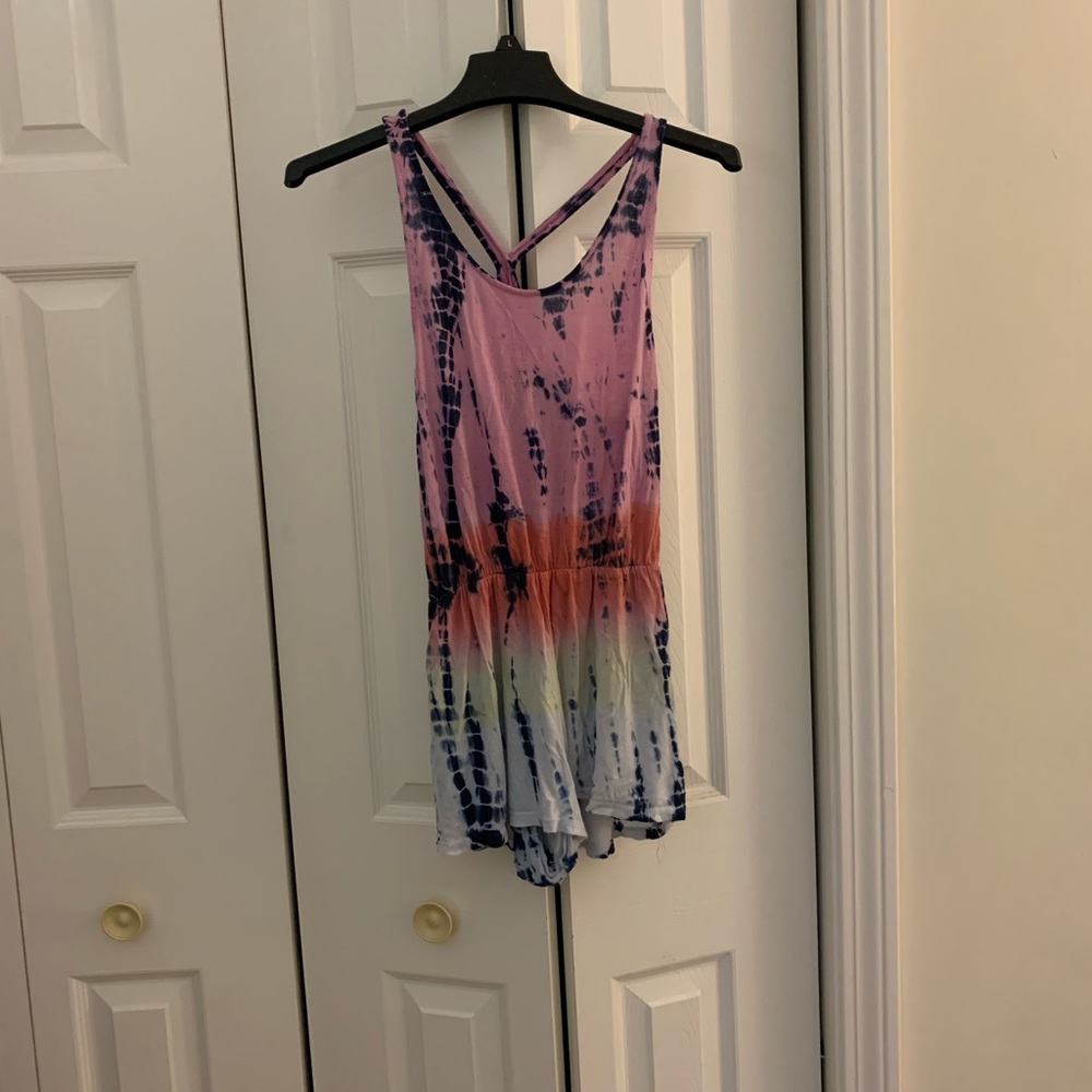 Tie Dye beach cover up from Raviya